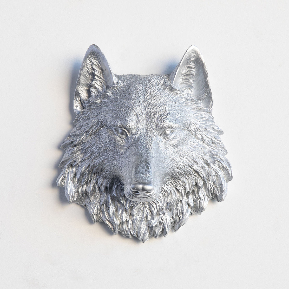 Faux Mini Wolf Head