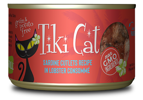 Tikicat All Life Stages Bora Bora Grill Sardine Cutlets in Lobster Consomme (2.8oz)