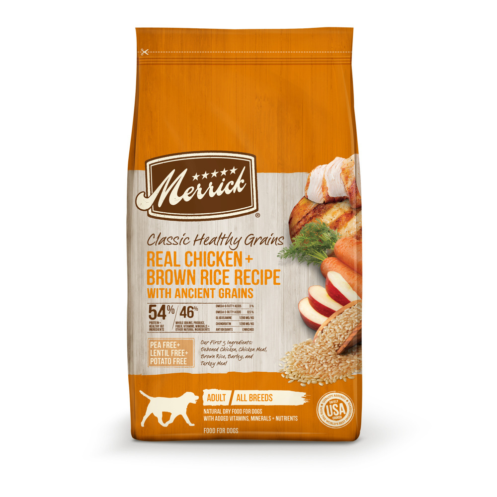 Merrick Classic Healthy Grains Chicken and Brown Rice Dry Dog Food