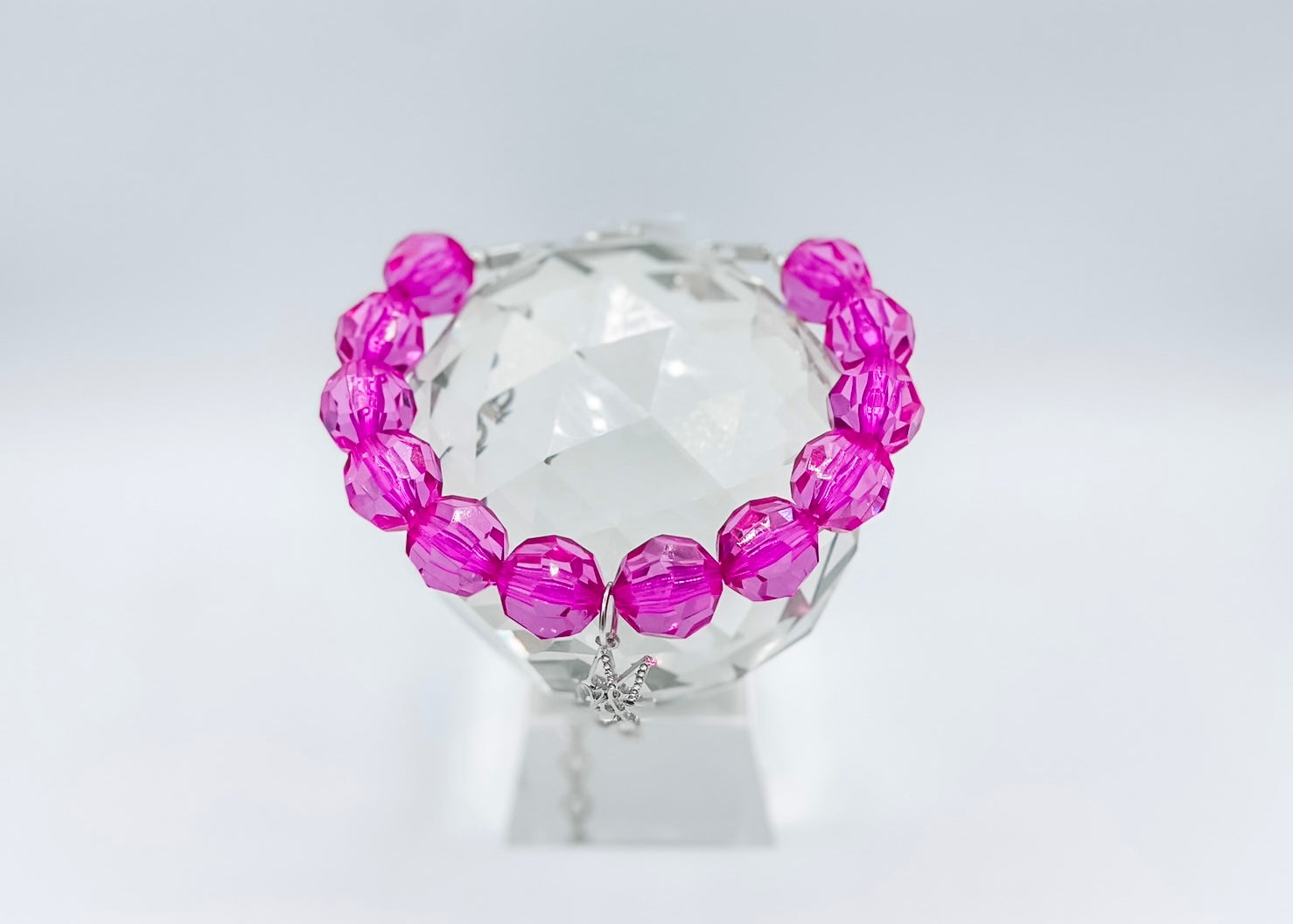 Necklace: Pink Crystal