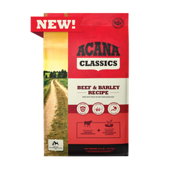 Acana Adult Classics Beef and Barley Dog Food