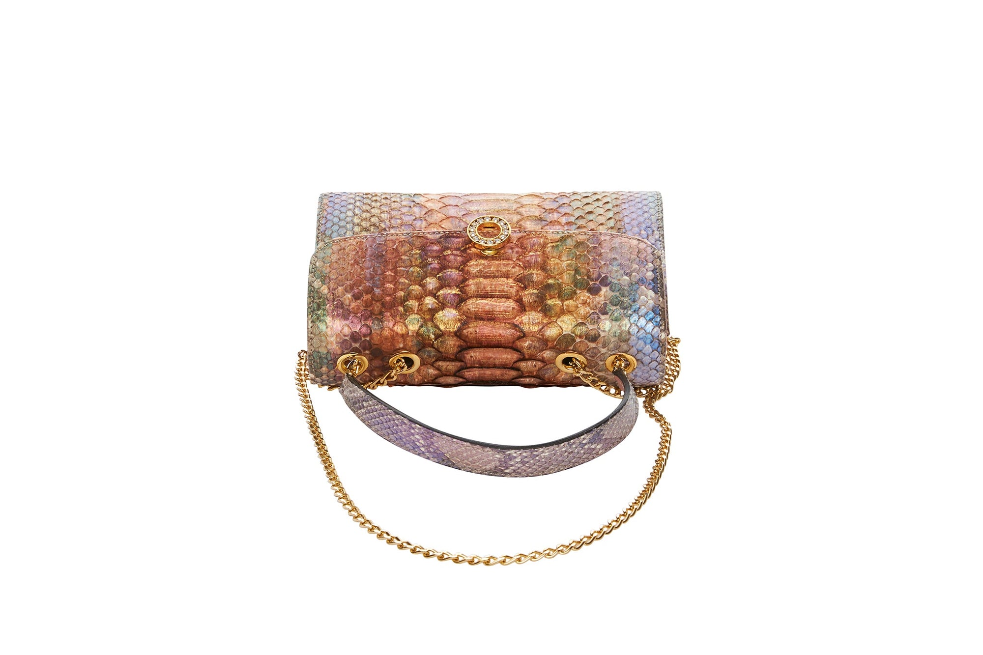 Allysa Payne Iridescent Python Day To Night Bag