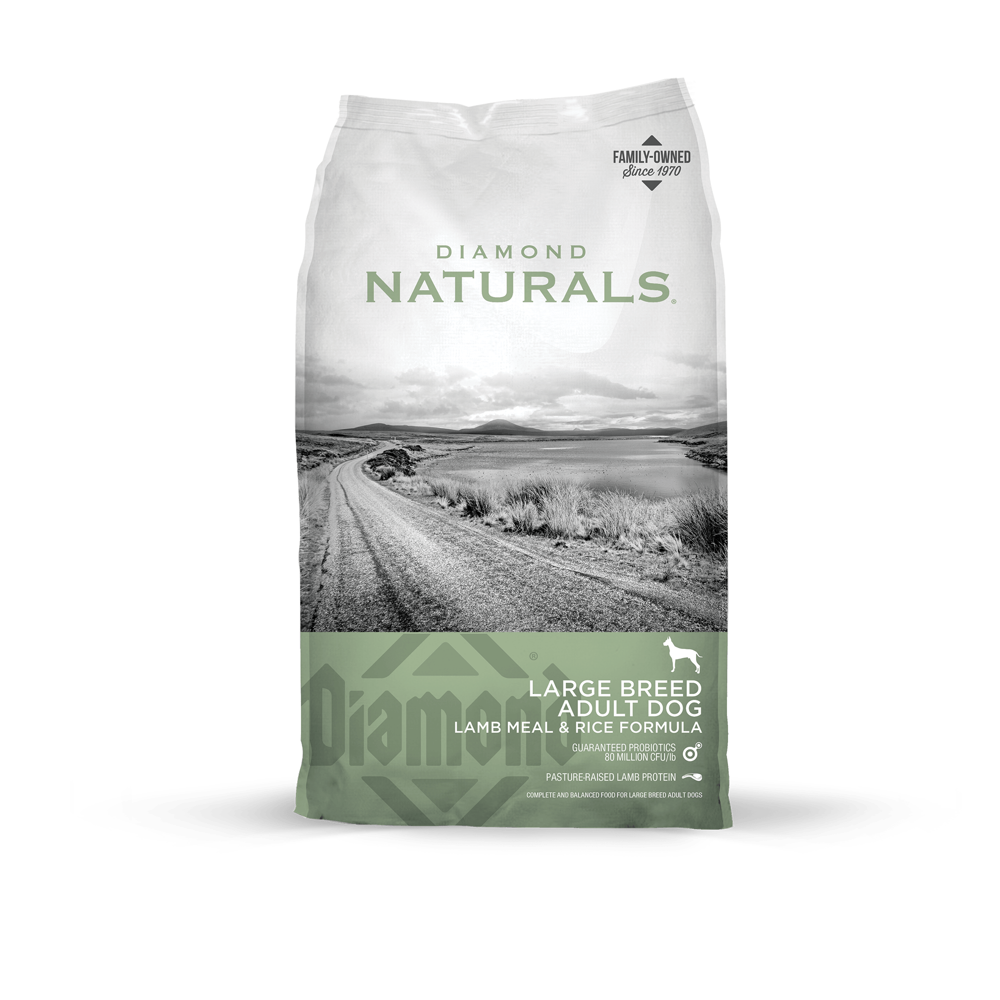 Diamond Natural Adult Large Breed Lamb and Rice Dry Dog Food (40lb)