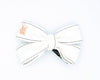 Leather Twist Bow: Snow White