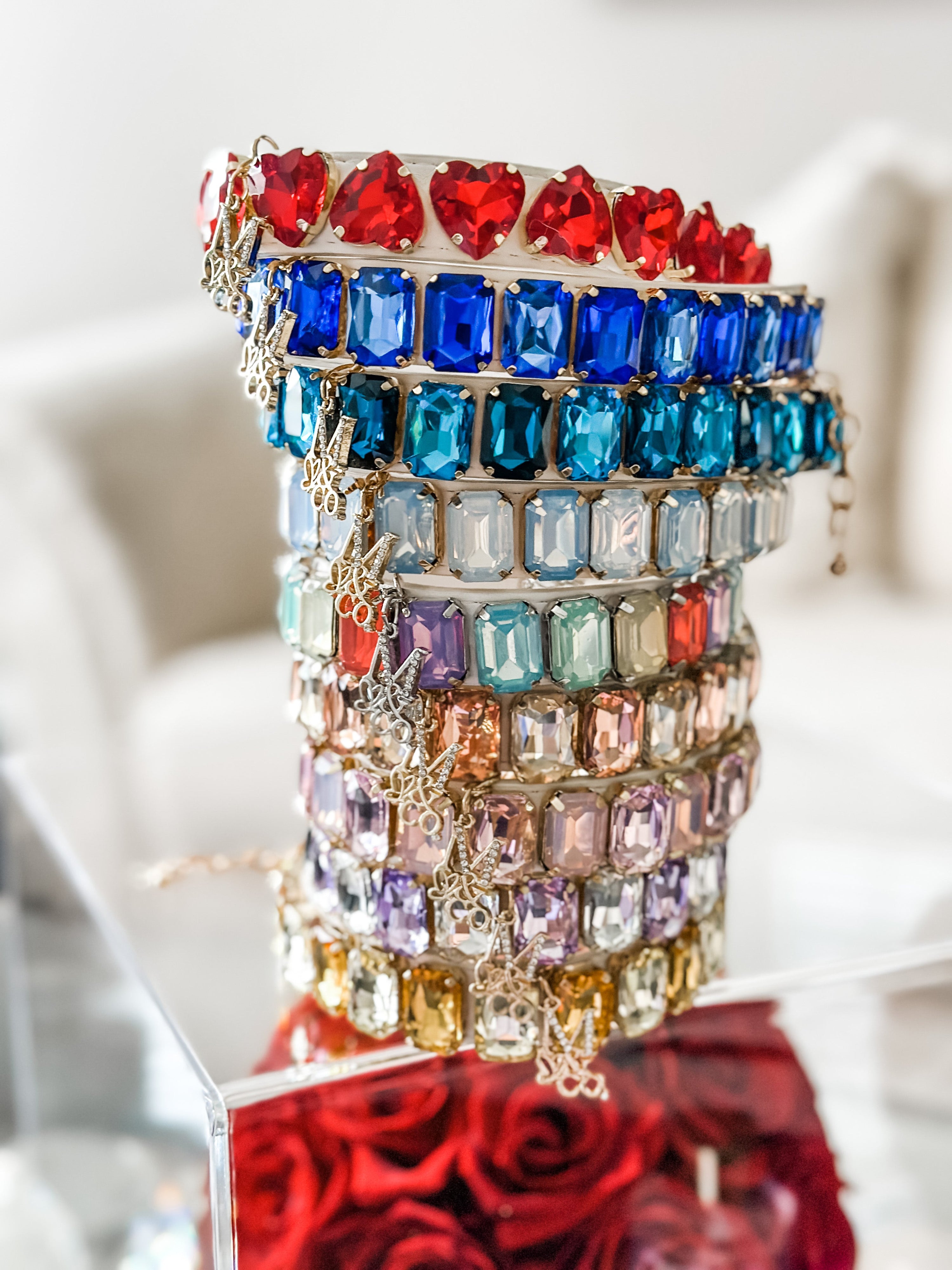 GEM NECKLACES (9)