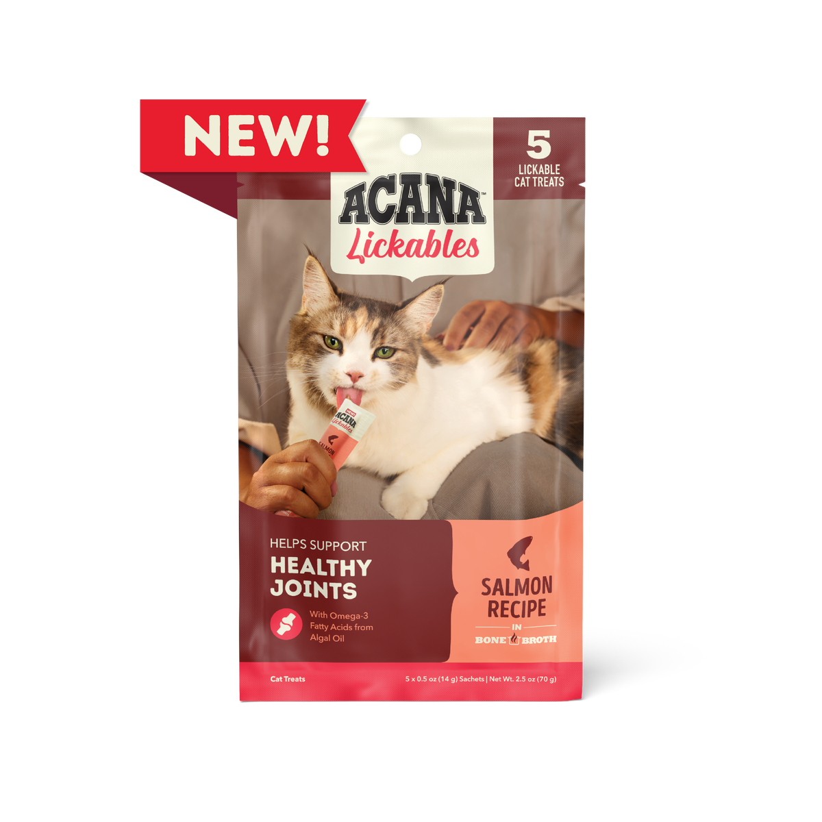 Acana Lickables Salmon Cat Treats (2.5oz)