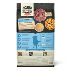 Acana Adult Wholesome Grains Duck and Pumpkins Dog Food (4lb)