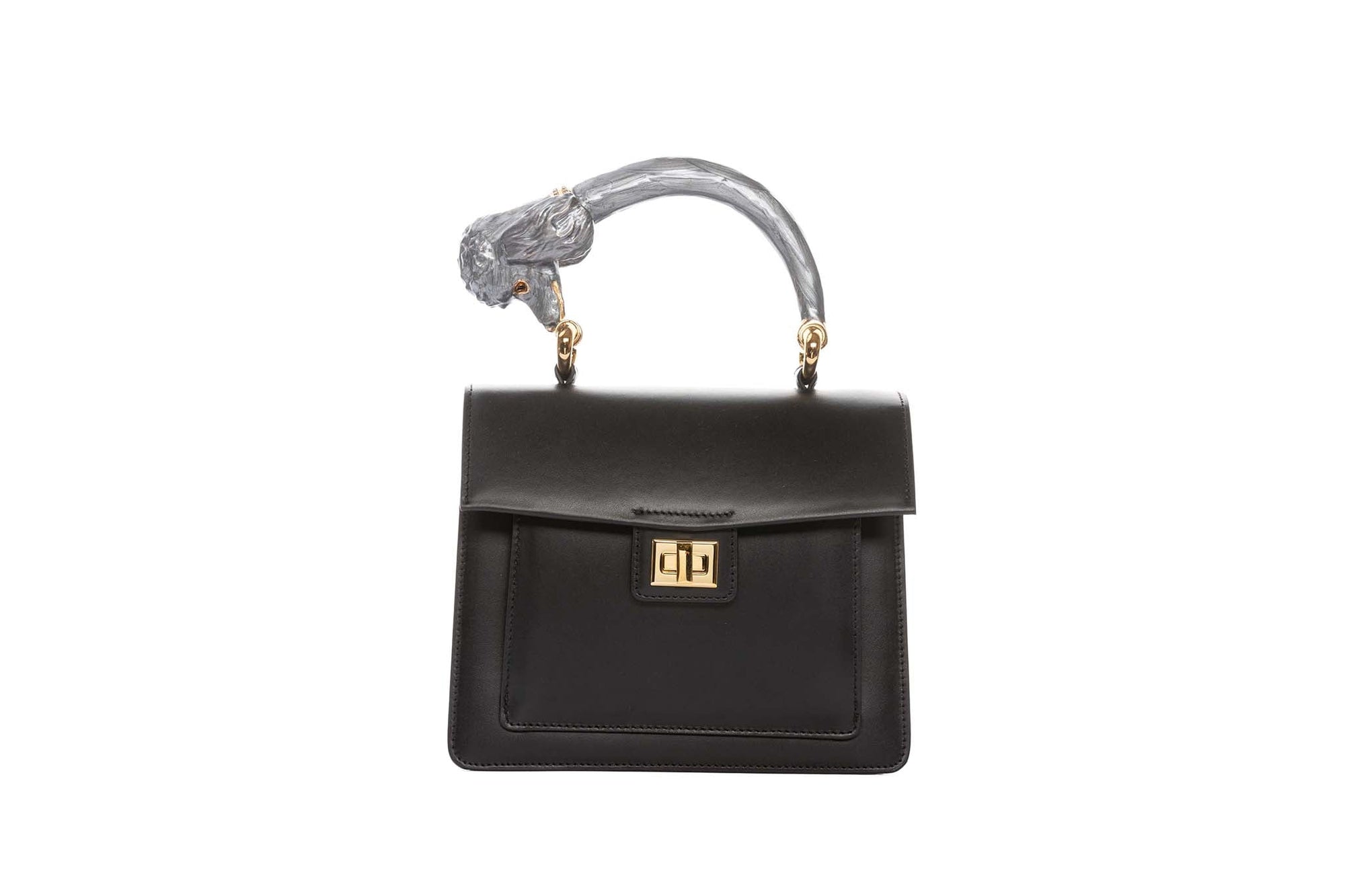Allysa Payne The Malibu Poodle Handle Handbag