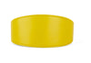 Smooth Yellow Italian Leather 3" Wide Style Collar