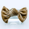 Velvet Knot Bow: Latte