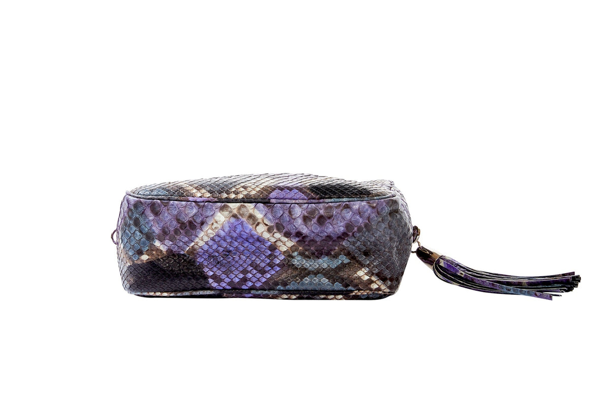 Allysa Payne Python Clutch Bag