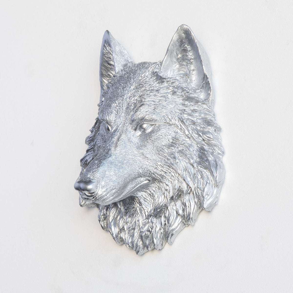 Faux Mini Wolf Head