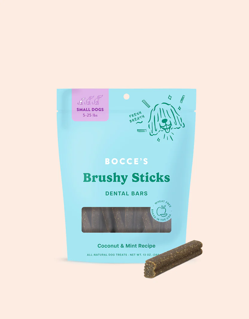 Bocces Brushy Stick for Small Dogs (13oz)
