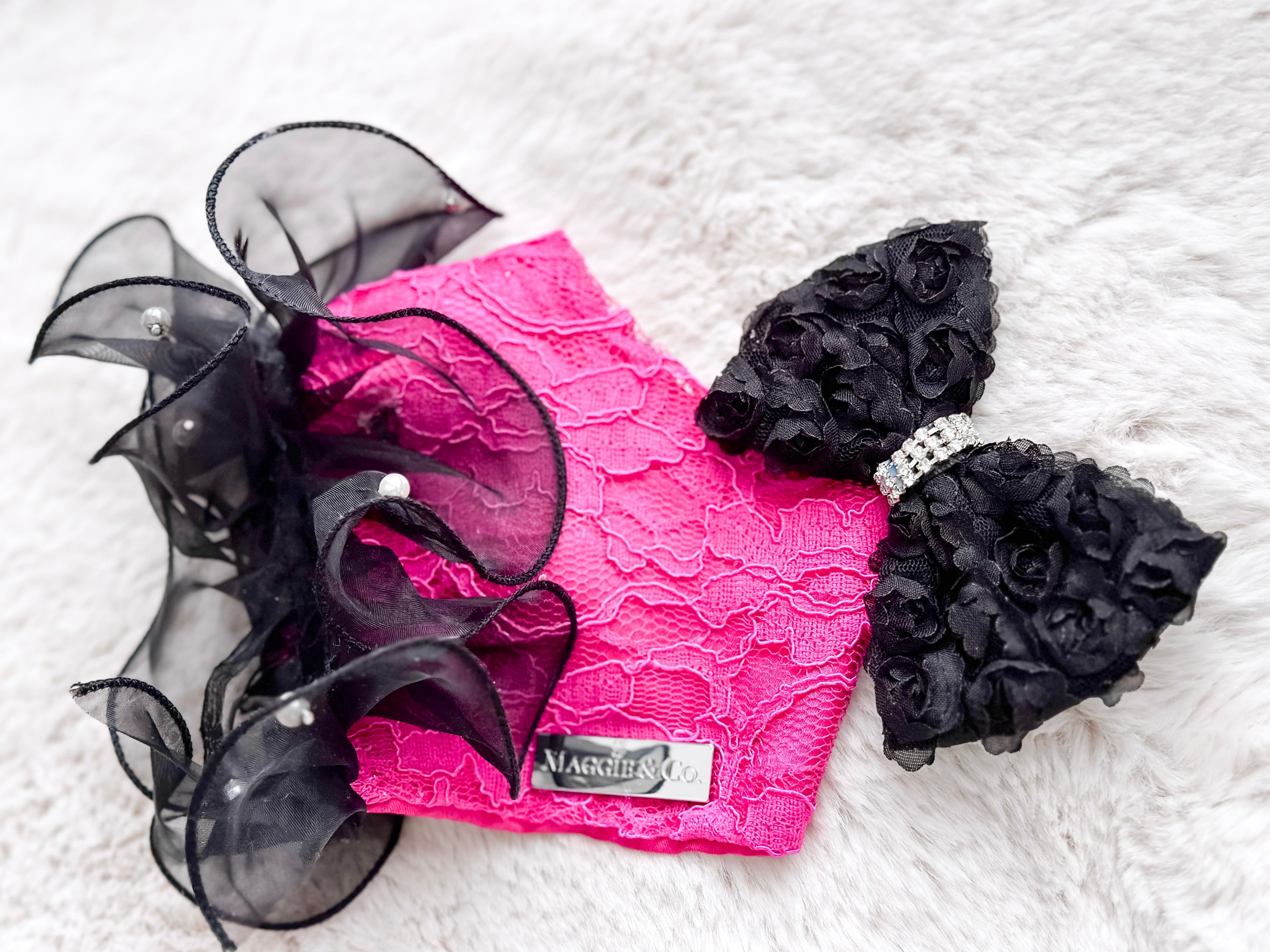 Barkie Collection: Pink Noir Bandana