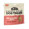 Acana Freeze Dried Beef and Pumpkin Dog Treats (3.25oz)