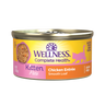 Wellness Complete Health Kitten Chicken Pate Wet Cat Food (3oz)