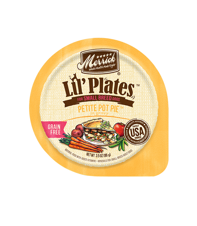 Merrick Lil Plates Grain Free Petite Pot Pie Wet Dog Food (3.5oz)