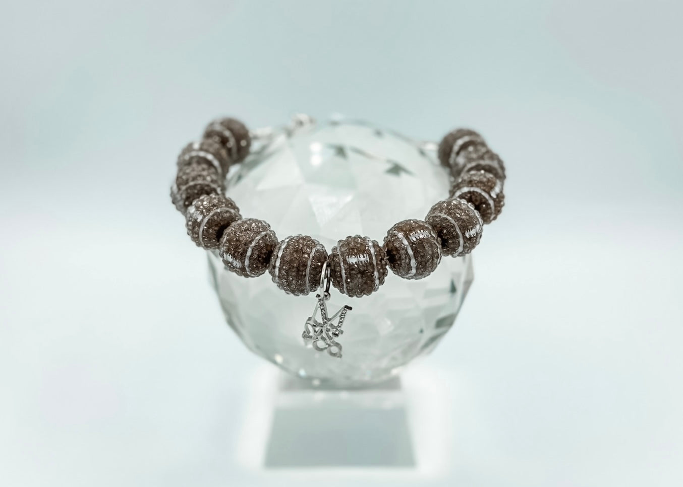 Necklace: Football Sparkles