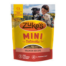 Zukes Adult Mini Naturals Salmon Dog Treats
