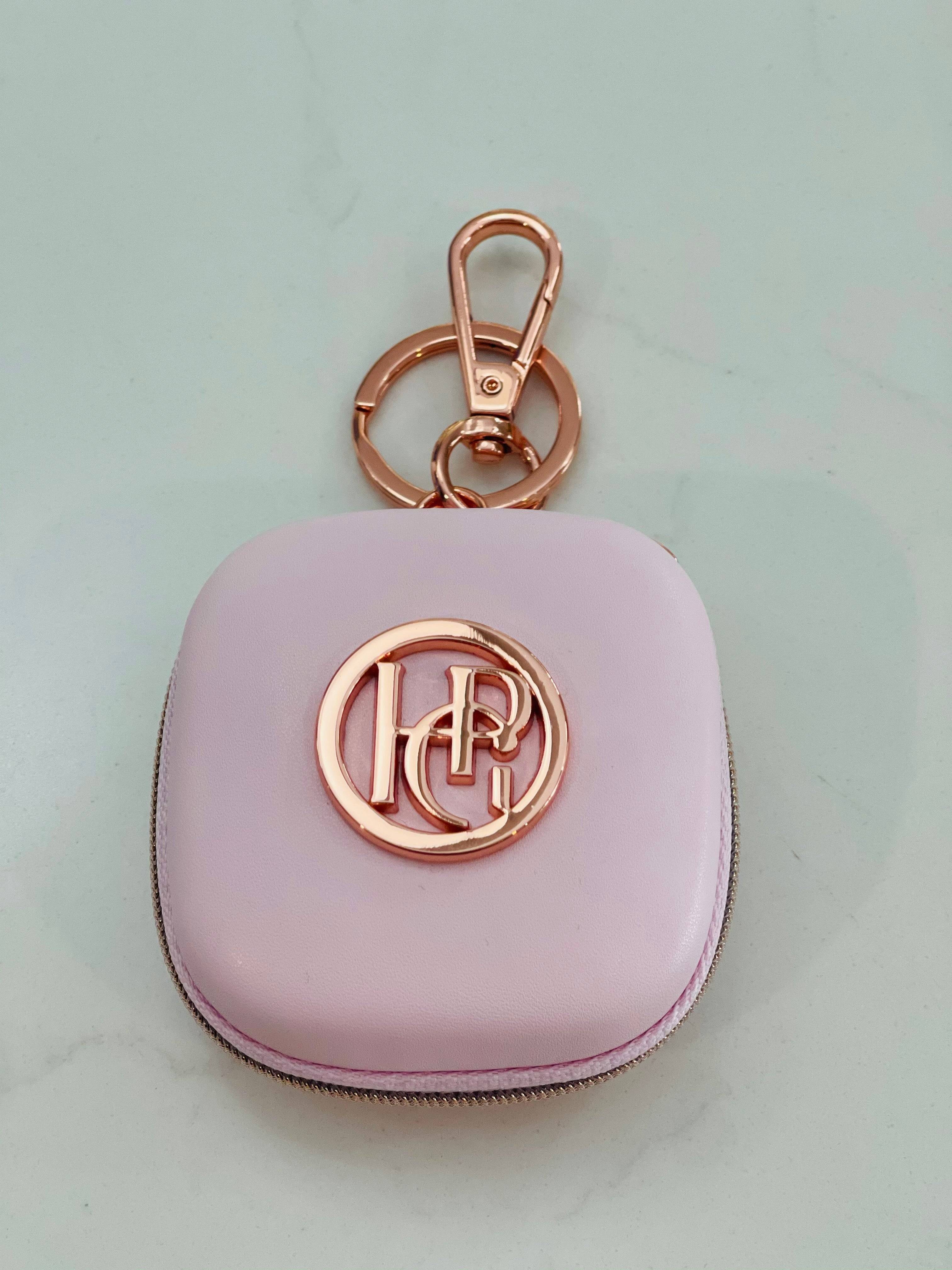 Designer Waste Bag/Treat Bag - Lipstick Pink/Rose Gold