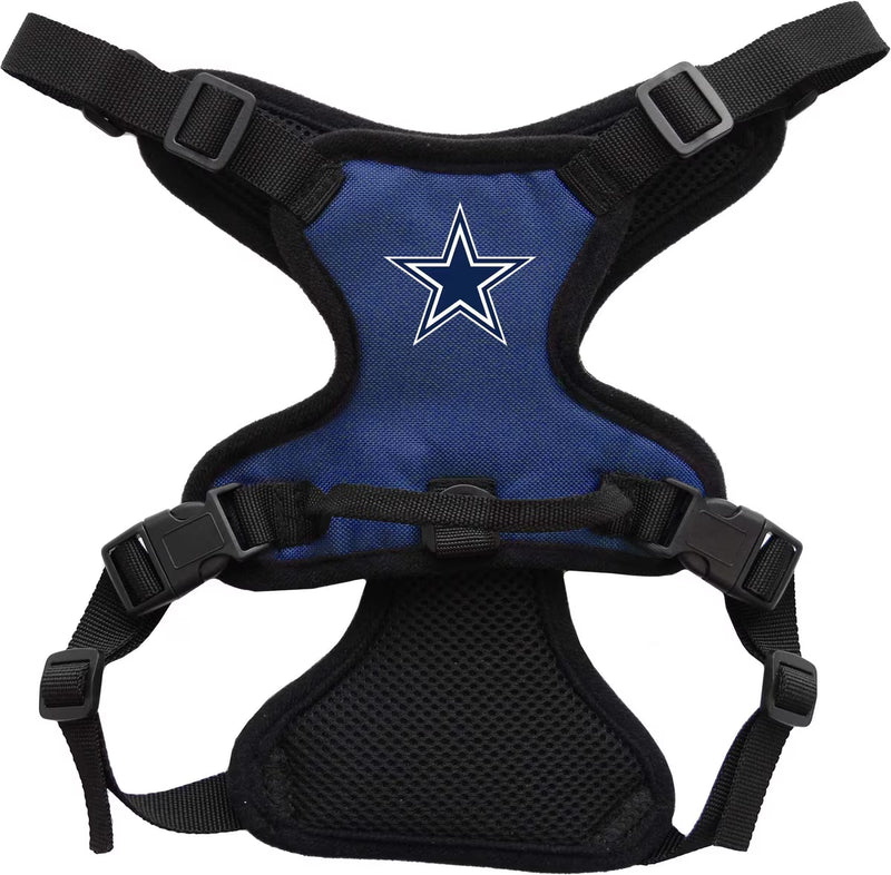 NFL Front Clip Dog Harness Dallas Cowboys - Officially Licensed