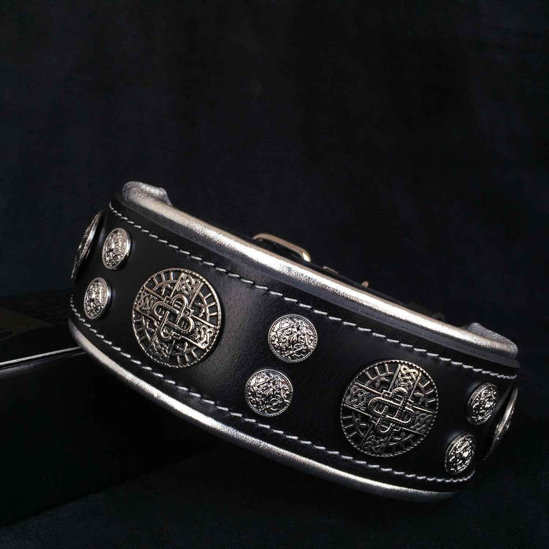 Bestia Hektor Leather Dog Collar