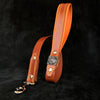 Bestia Dog Gear Genuine Leather Dog Collar - Brown