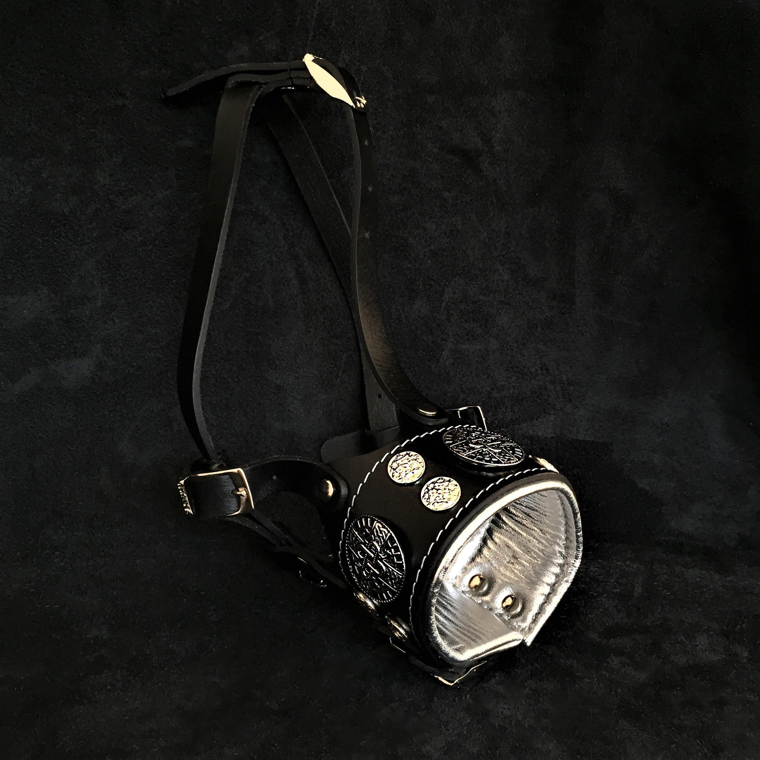 Bestia Dog Gear Genuine Leather Muzzles 
