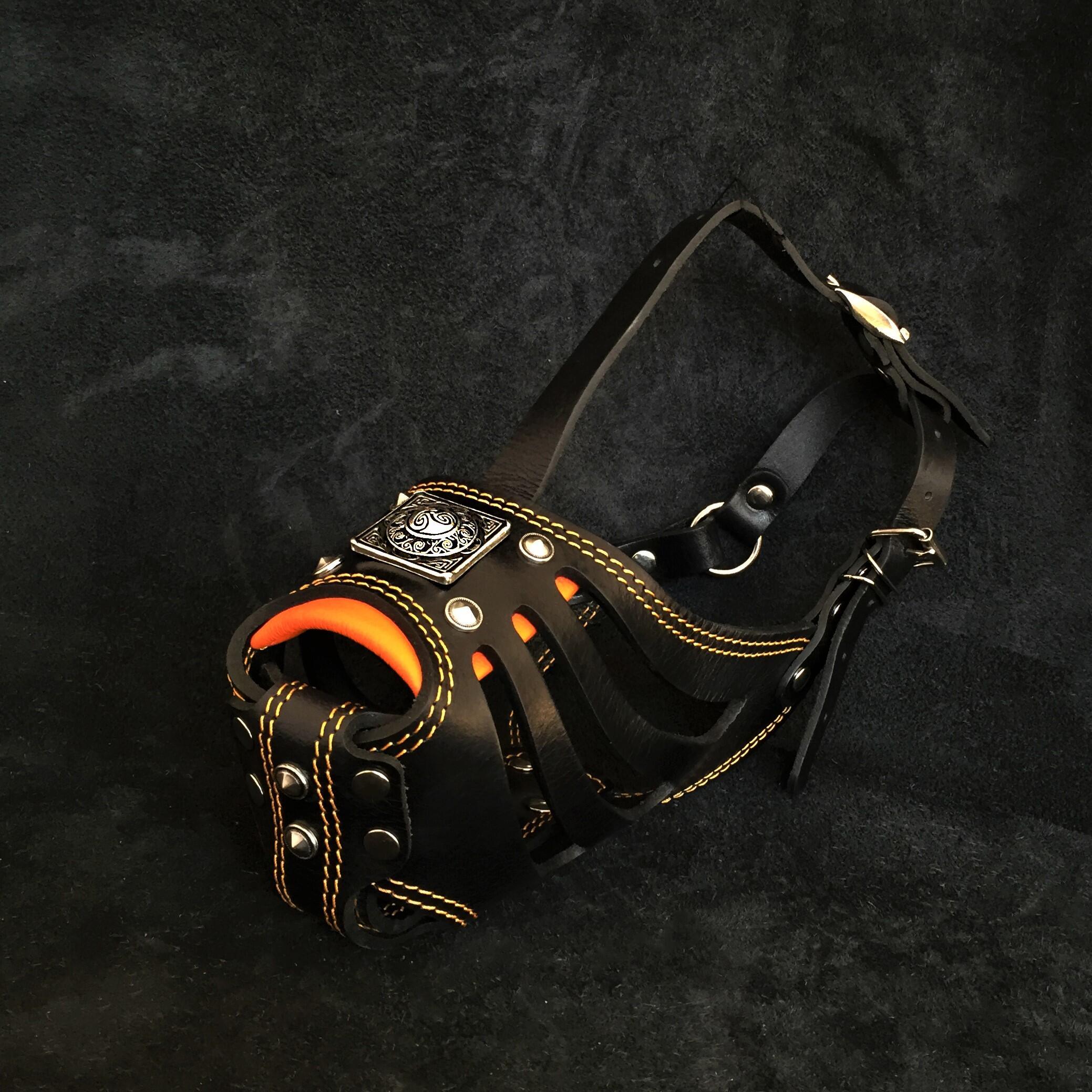 Bestia Dog Gear Personalized Muzzles - Black 