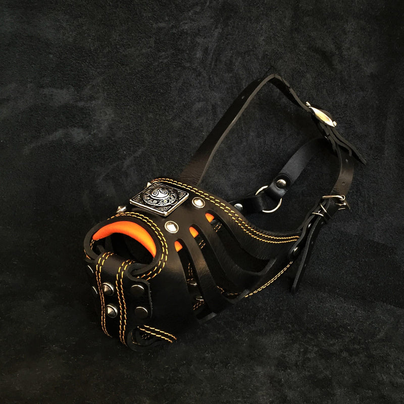 Bestia Dog Gear Personalized Muzzles - Black 