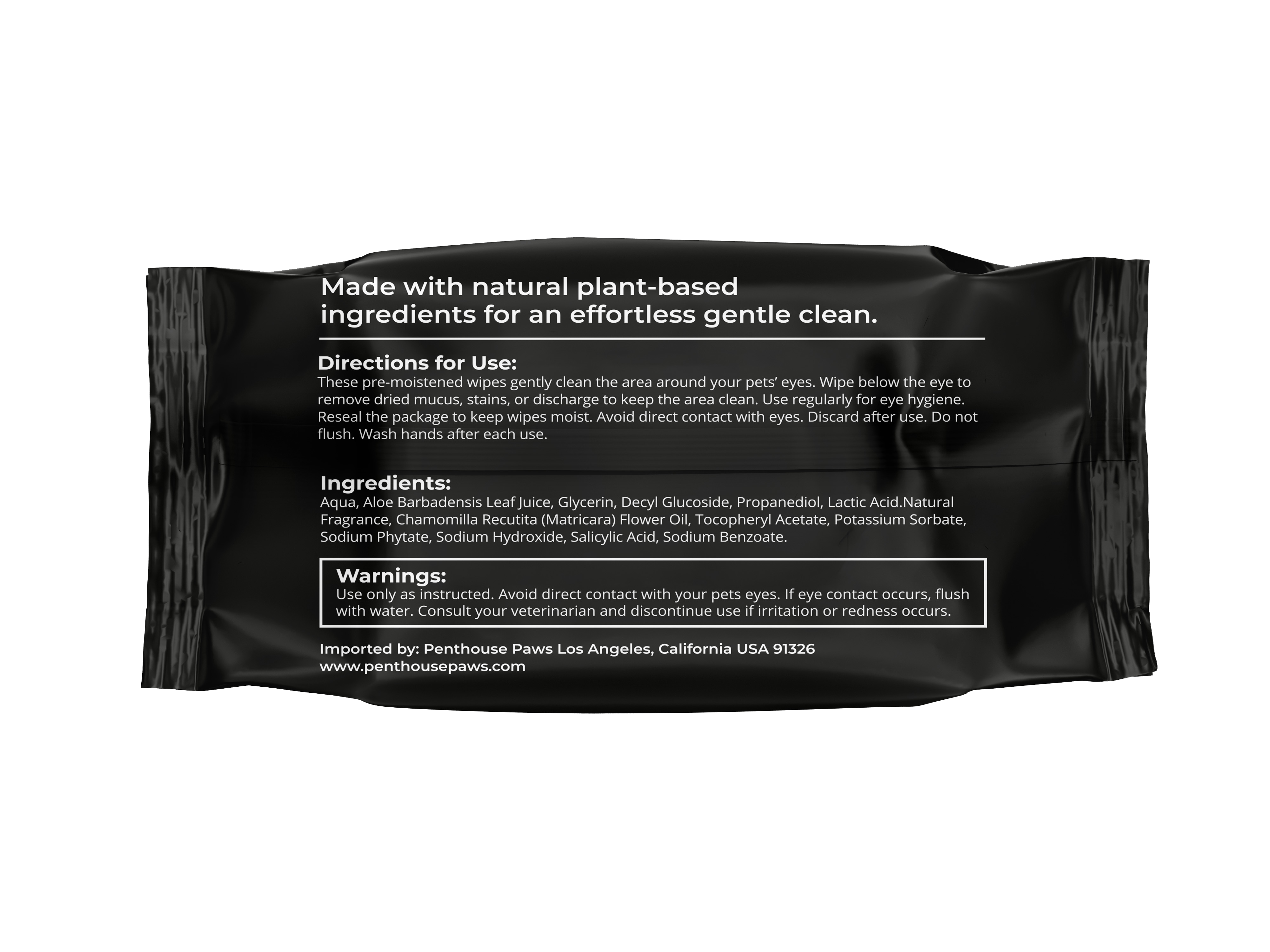 Pet Eye Wipes (80 Count)