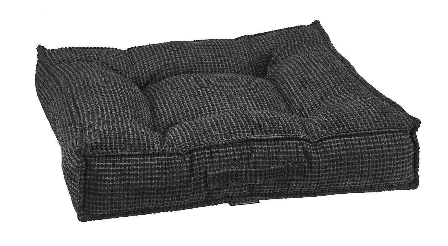 Bowsers Piazza Iron Mountain Round Bolster Dog Bed – 360-Degree Head and Neck Support