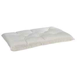 Bowsers Tufted Cushion Ivory Sheepskin
