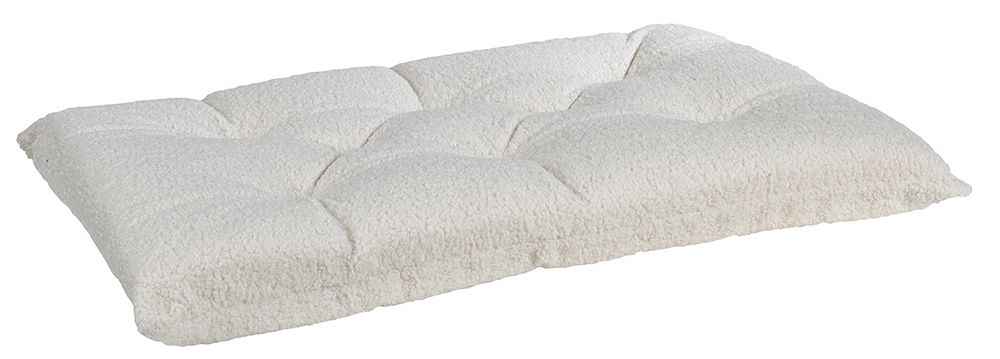 Bowsers Tufted Cushion Ivory Sheepskin