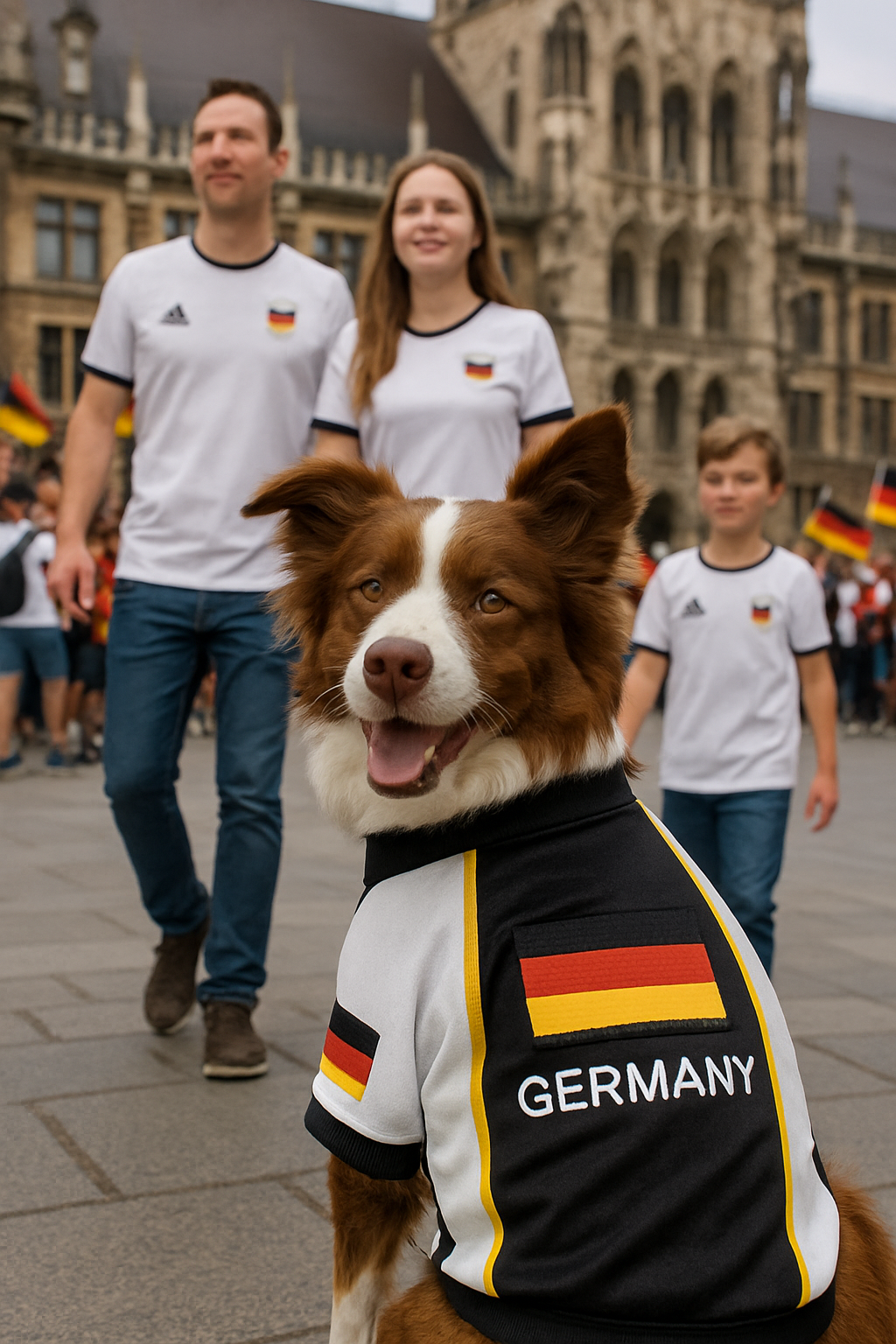 Parisian Pet Team Germany Jersey-Black