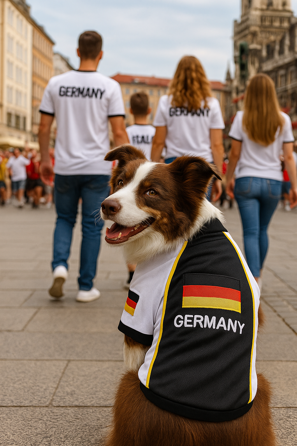 Parisian Pet Team Germany Jersey-Black