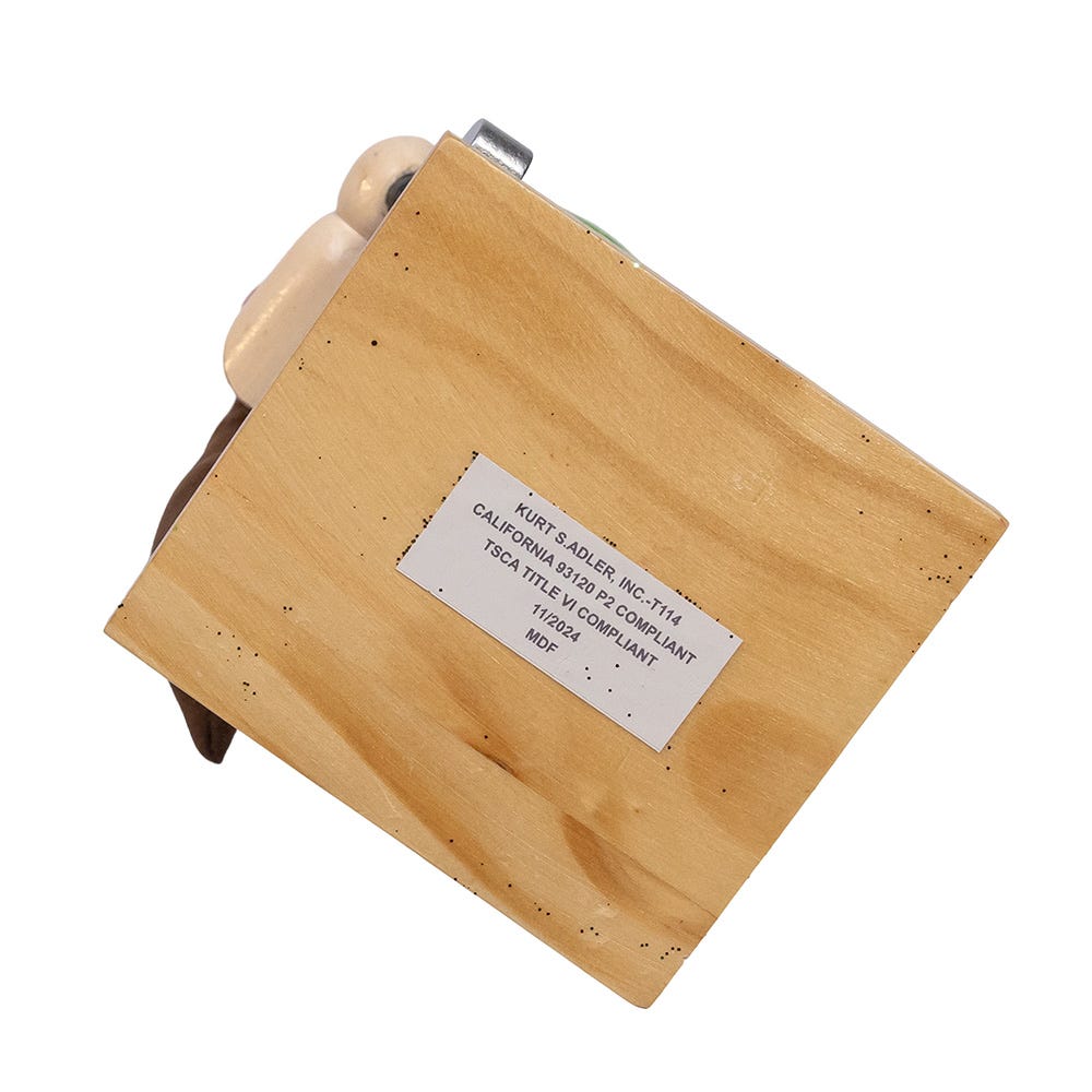 Kurt Adler 12-Inch Wooden Golf Nutcracker