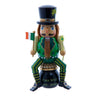Kurt Adler 12-Inch Wooden -InchI-Footm A Wee Bit Irish-Inch Nutcracker on Pot O-Foot Gold