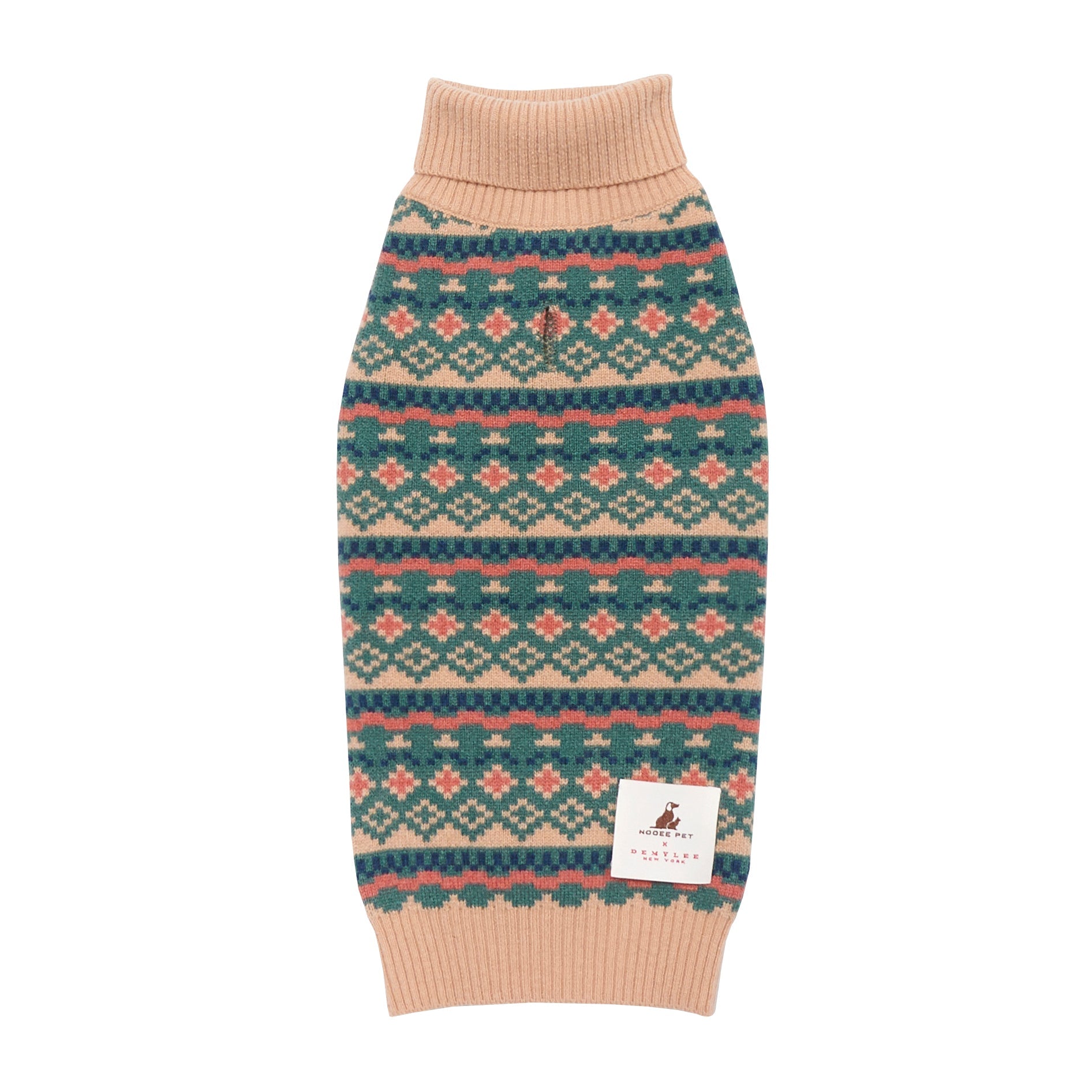 Nooee Pet Jacquard Wool Sweater