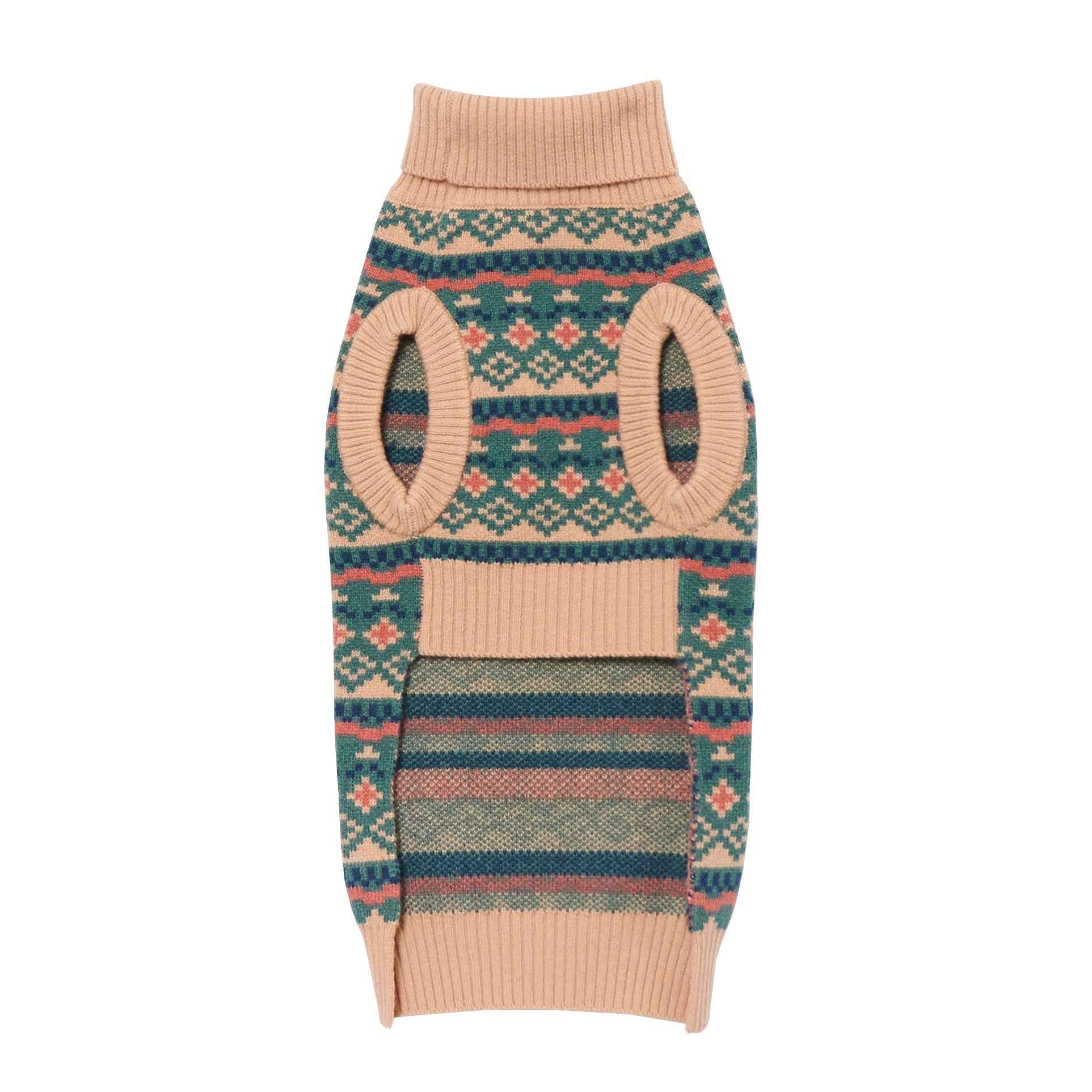 Nooee Pet Jacquard Wool Sweater