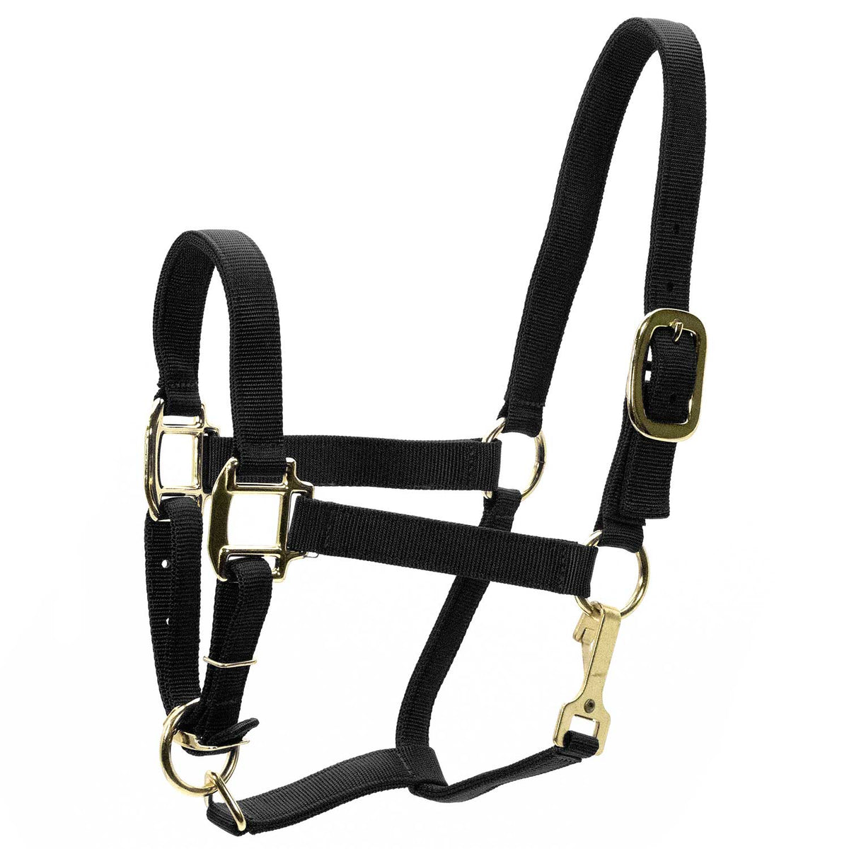 Jeffers Adjustable Halter with Throat Snap | HT Animal Supply