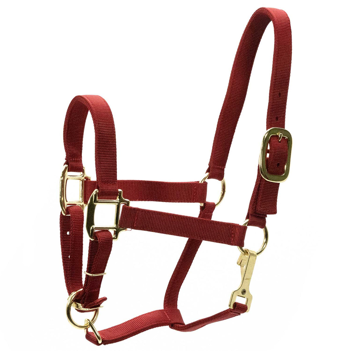 Jeffers Adjustable Halter with Throat Snap | HT Animal Supply