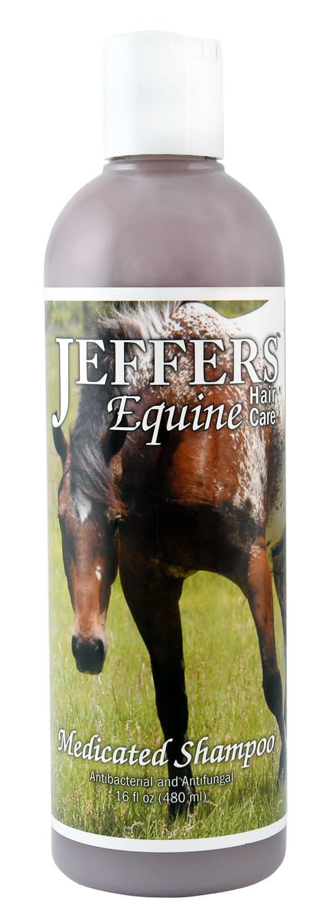 Jeffers Equine Antibacterial & Antifungal Medicated Shampoo for Horses