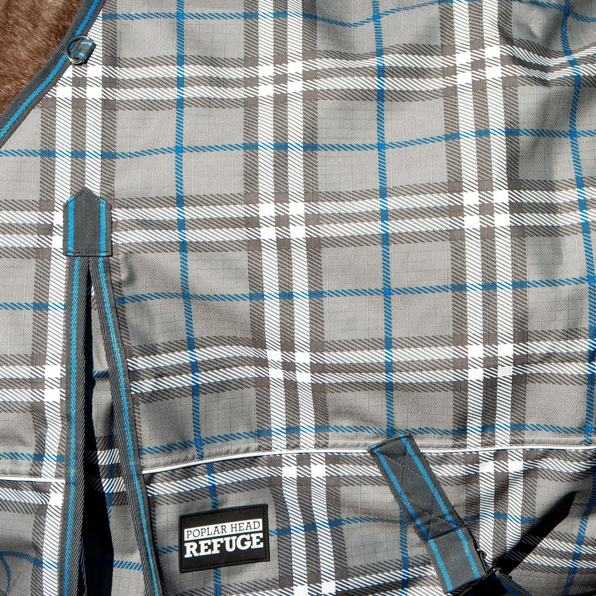 Jeffers Poplar Head – "Refuge" 1200D Waterproof Turnout Sheet, 0g Lightweight Horse Blanket