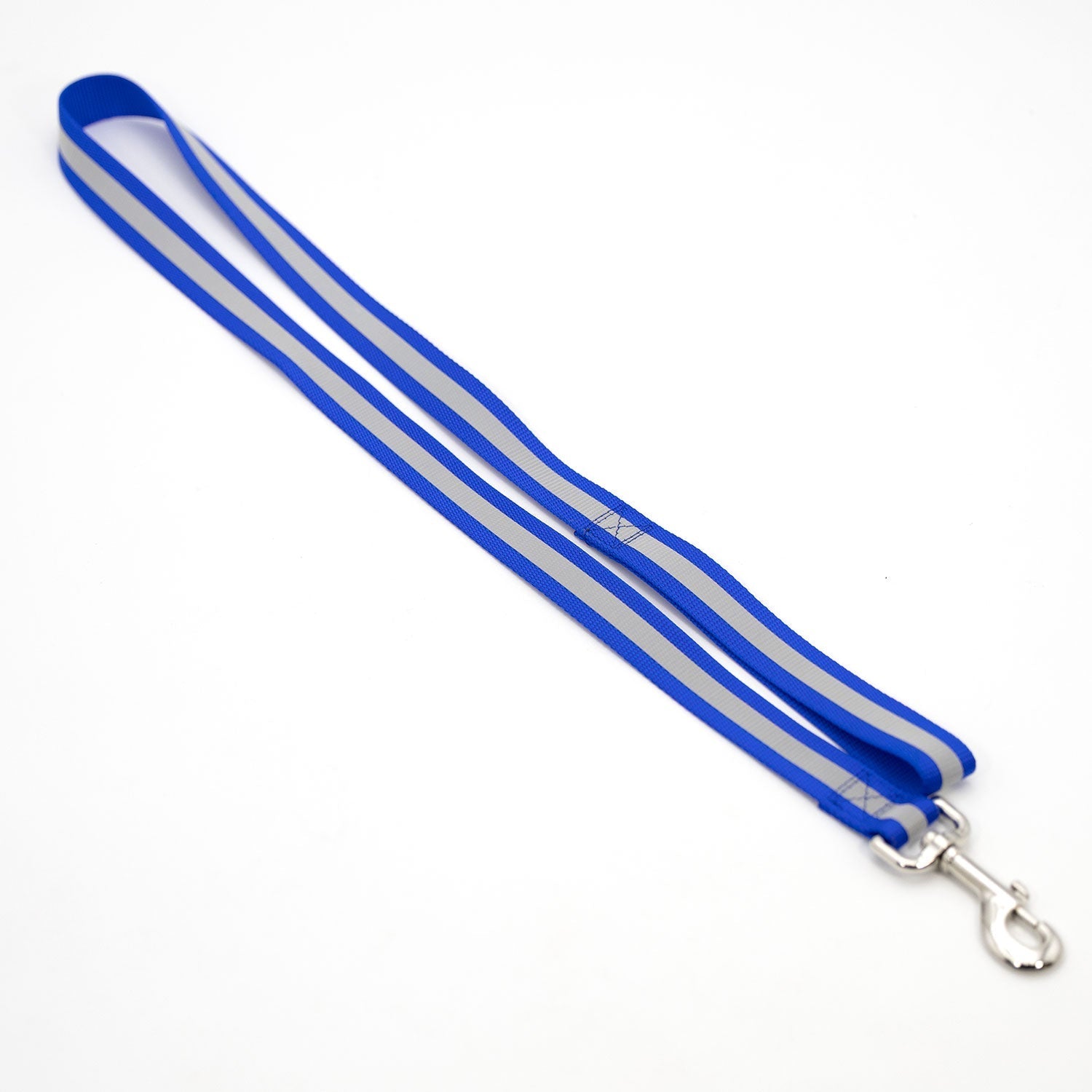 Jeffers Reflective Glow-in-the-Dark Safety Stripe Nylon Dog Leash, 1" W x 4 L