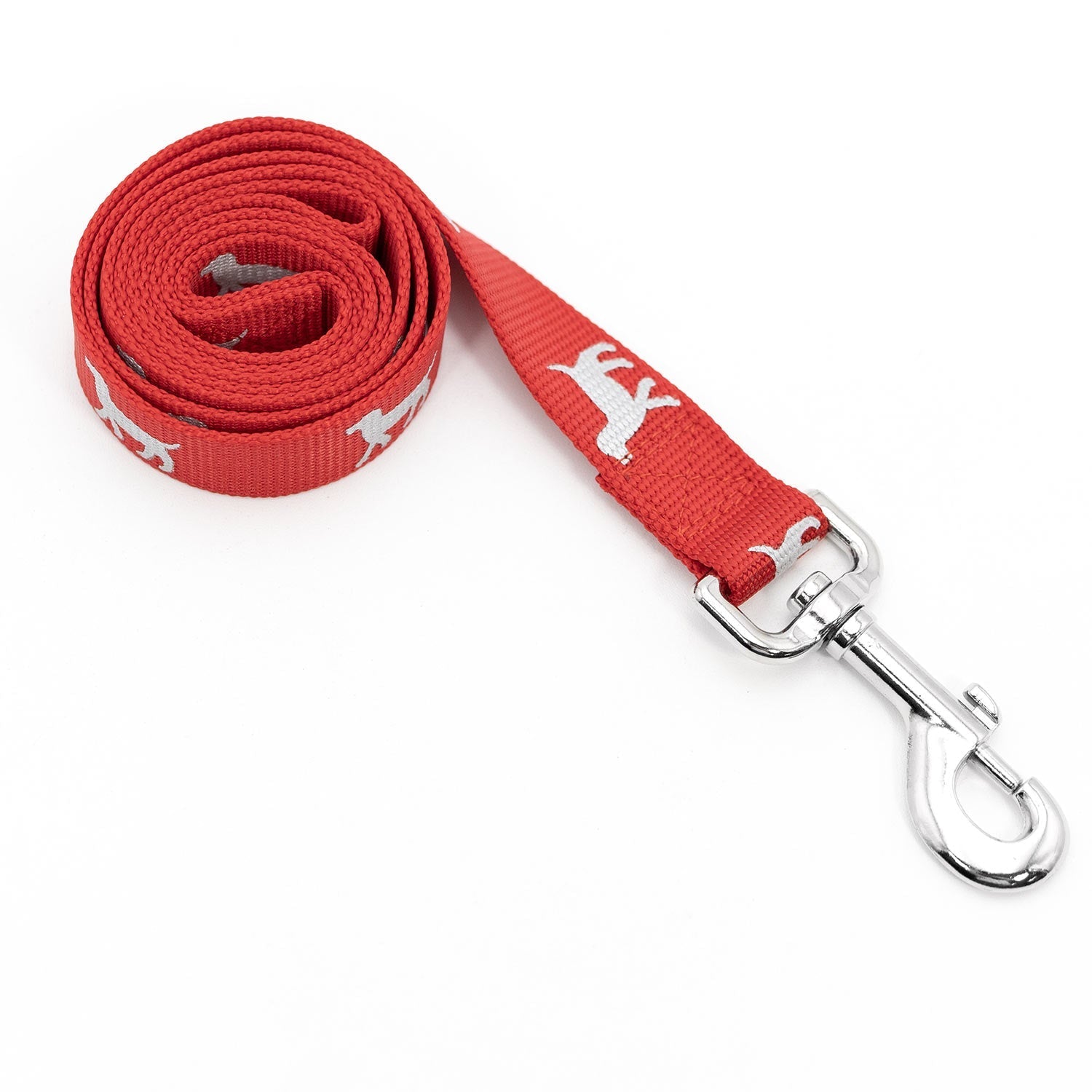 Jeffers Reflective Hound Series Nylon Dog Leash, 1" x 4