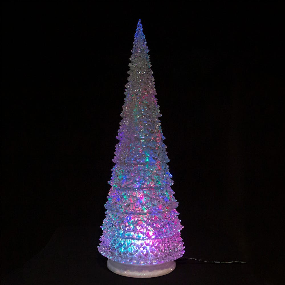 Kurt Adler 22-Inch Acrylic LED Tree with Projector