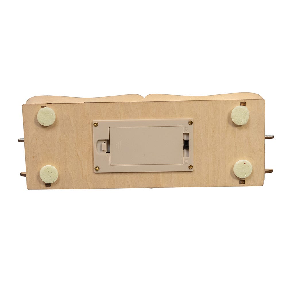 Kurt Adler 13-Inch Battery Operated LED Lighted Tree With Village Scene Table Piece