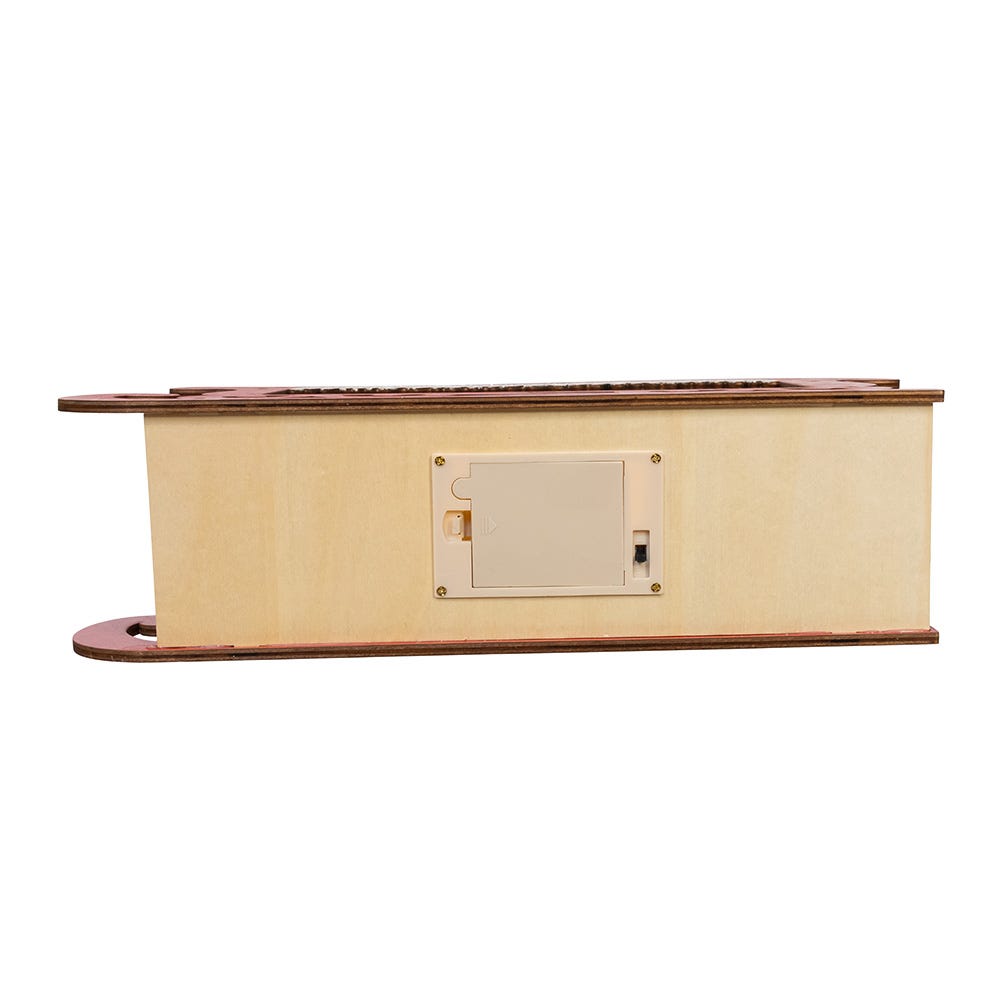 Kurt Adler 13.77-Inch Battery Operated LED Lighted Sleigh With Village Scene Table Piece