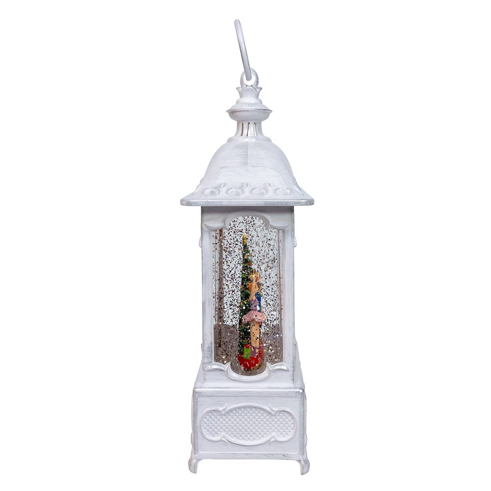 Kurt Adler 10.25-Inch Battery-Operated USB LED Lighted Nutcracker Suite Water Lantern